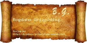 Bogdanu Grizeldisz névjegykártya